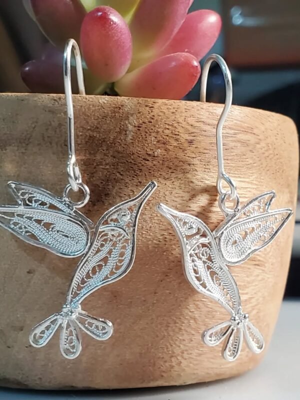 Aretes colibrí