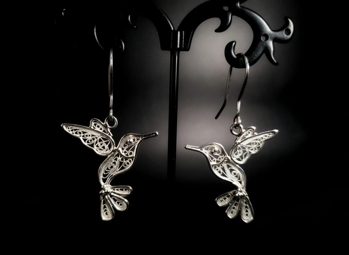 Aretes colibrí