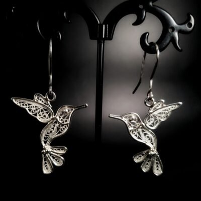 Aretes colibrí