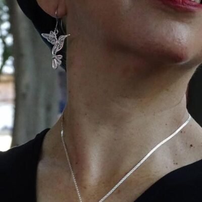 Aretes colibrí